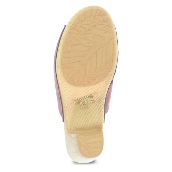 NEW DANSKO women's tandi summer slip on heeled mule in rose - Picture 6 of 6